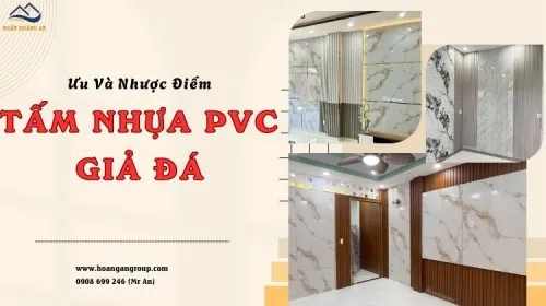 Ưu Và Nhược Điểm Của Tấm Nhựa PVC Giả Đá – Có Nên Ốp Tường Không?