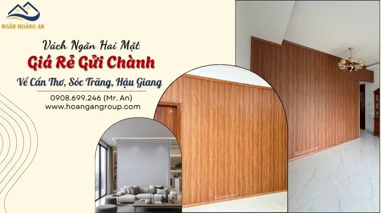 Vách Ngăn Hai Mặt Giá Rẻ Gửi Chành Về Cần Thơ, Sóc Trăng, Hậu Giang