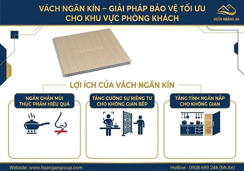 Vách Ngăn Kín – Giải Pháp Bảo Vệ Tối Ưu Cho Khu Vực Phòng Khách