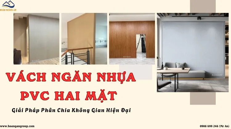 Vách Ngăn Nhựa PVC Hai Mặt – Giải Pháp Phân Chia Không Gian Hiện Đại