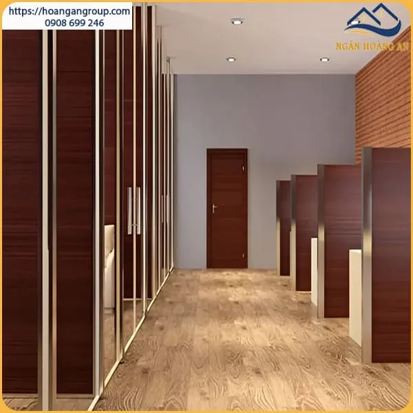 Vách Ngăn Tạo Sự Riêng Tư Cho Nhà Vệ Sinh Công Cộng