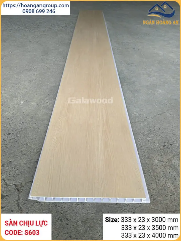 Sàn Nhựa Chịu Lực Gác Lửng Gác Xép Galawood S603 Sàn Nhựa Chịu Lực Gác Lửng Gác Xép Galawood S603