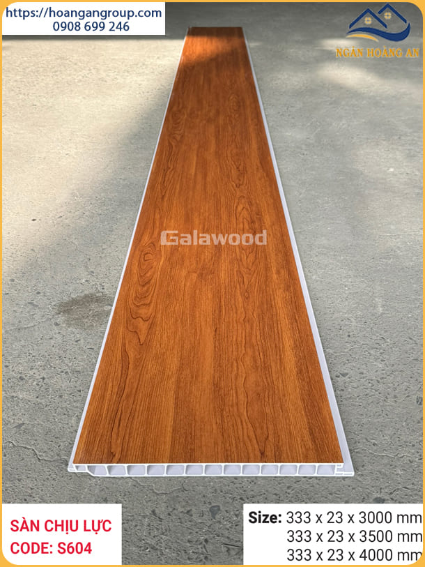 Sàn Nhựa Chịu Lực Gác Lửng Gác Xép Galawood S604