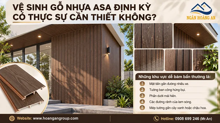 Vệ Sinh Gỗ Nhựa ASA Định Kỳ Có Thực Sự Cần Thiết Không?