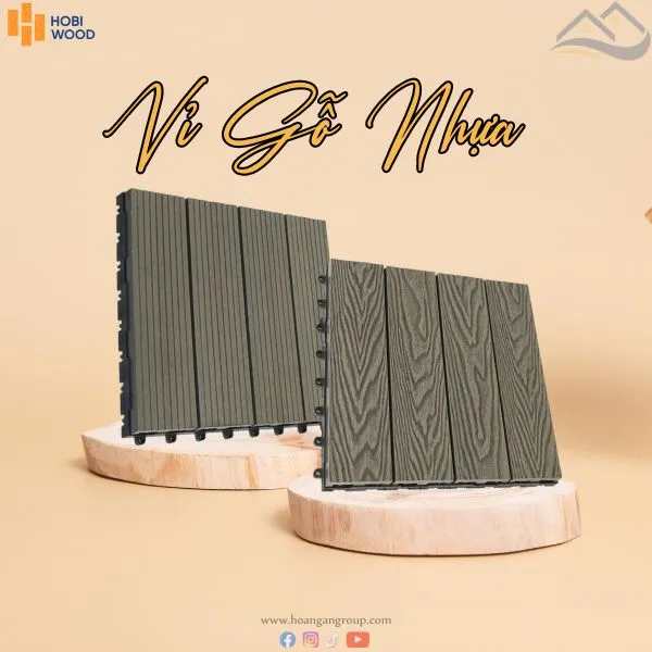 Vỉ Gỗ Nhựa Ngoài Trời Giải Pháp Xanh Cho Không Gian Ngoại Thất