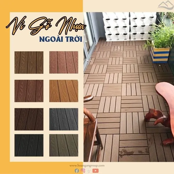 Vỉ Gỗ Nhựa Ngoài Trời Giá Rẻ