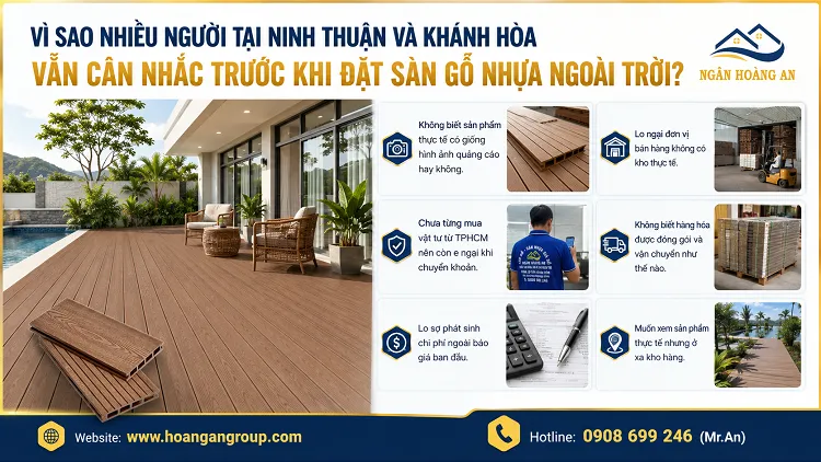 Vì Sao Nhiều Người Tại Ninh Thuận Và Khánh Hòa Vẫn Cân Nhắc Trước Khi Đặt Sàn Gỗ Nhựa Ngoài Trời?