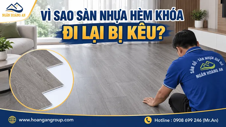 Vì Sao Sàn Nhựa Hèm Khóa Đi Lại Bị Kêu?
