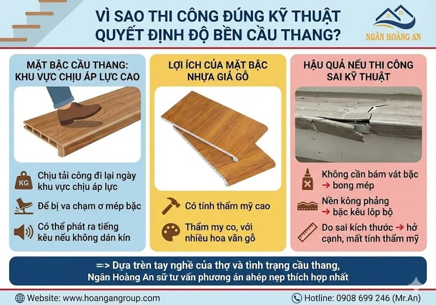 Vì Sao Thi Công Đúng Kỹ Thuật Quyết Định Độ Bền Cầu Thang? Vì Sao Thi Công Đúng Kỹ Thuật Quyết Định Độ Bền Cầu Thang?