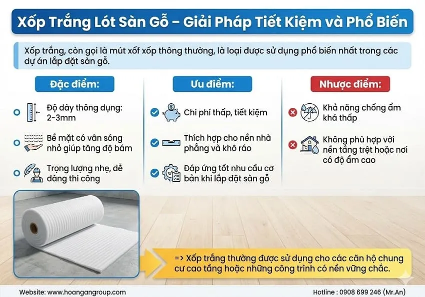 Xốp Trắng Lót Sàn Gỗ – Giải Pháp Tiết Kiệm và Phổ Biến Xốp Trắng Lót Sàn Gỗ – Giải Pháp Tiết Kiệm và Phổ Biến