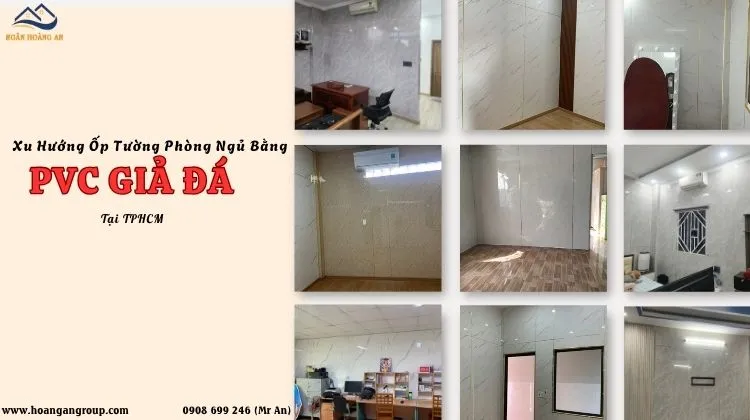 Xu Hướng Ốp Tường Phòng Ngủ Bằng PVC Giả Đá Tại TPHCM Xu Hướng Ốp Tường Phòng Ngủ Bằng PVC Giả Đá Tại TPHCM
