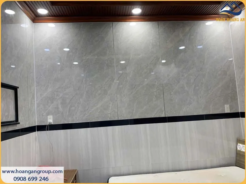 Tấm PVC Giả Đá Tăng Tính Thẩm Mỹ Cho Phòng Ngủ Tấm PVC Giả Đá Tăng Tính Thẩm Mỹ Cho Phòng Ngủ
